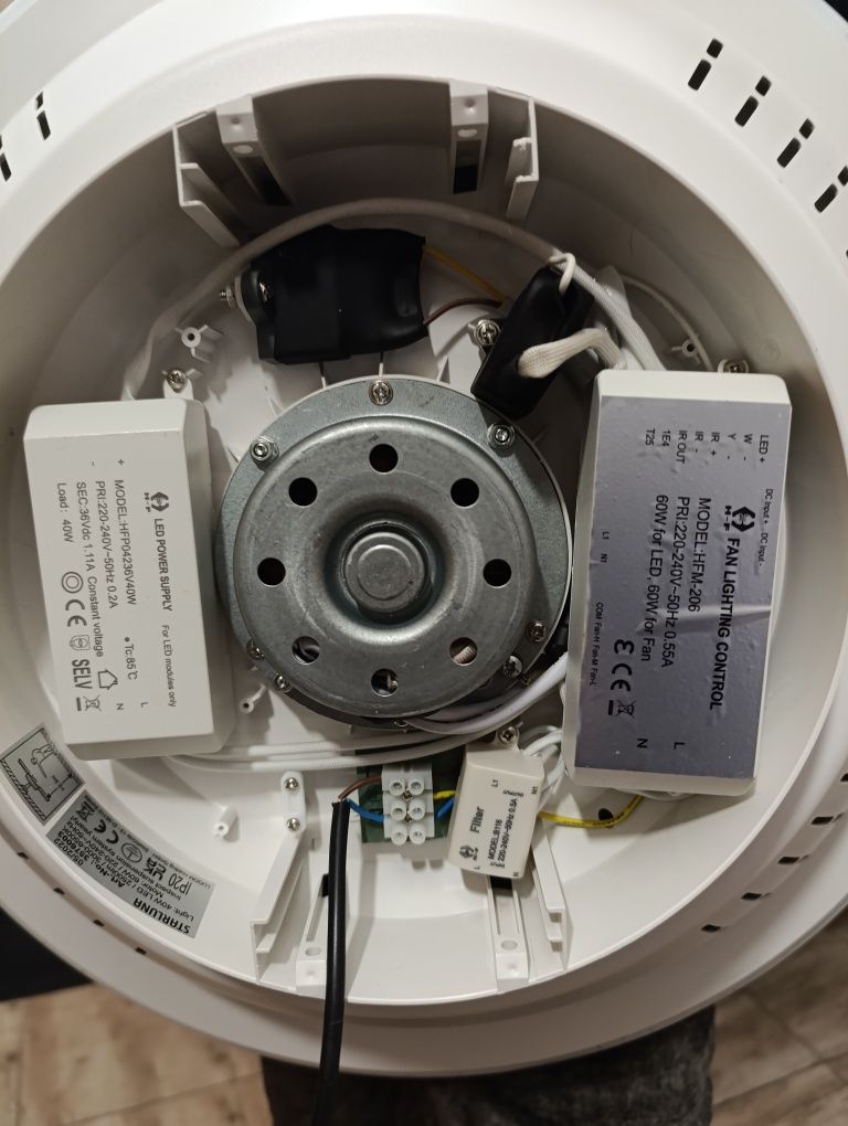 Lampa LED wentylator
