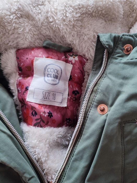 Kurtka ocieplana dziewczynka 98 Cool Club