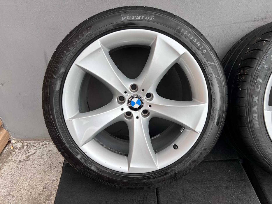 Диски с резиной R20 BMW X5 E70 E71 E53 колеса БМВ Х5 Е70 титаны 259