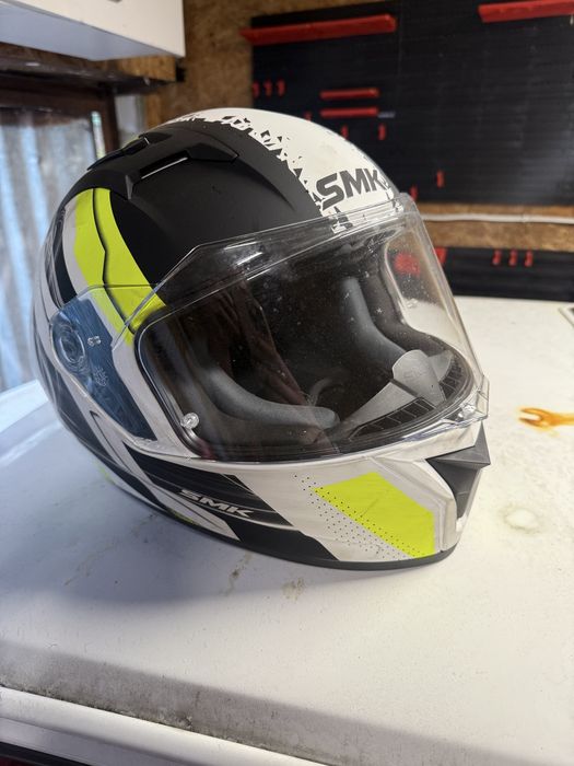 Kask motocyklowy SMK rozmiar M jak nowy!