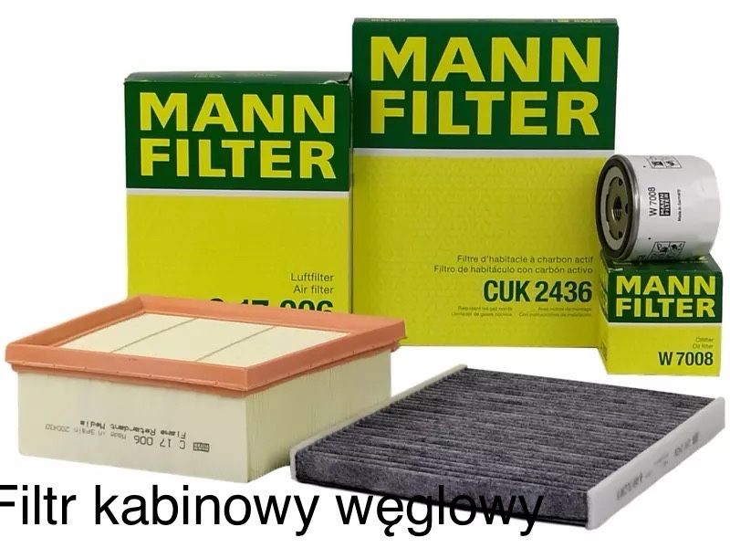 Zestaw filtrow Mannfilter Fiesta