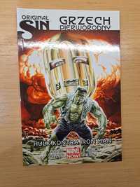 Komiks Marvel Grzech pierworodny Hulk kontra Iron man