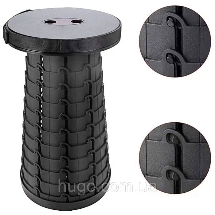 Складний стілець, чорний,новий