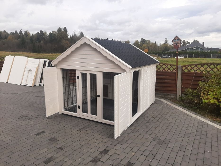 Buda dla psa kojec "Trio "