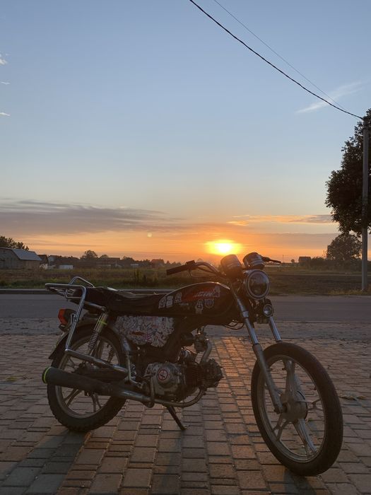 Мопед альфа з пробігом торг присутній!