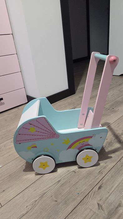 Wózek i kołyska dla lalek