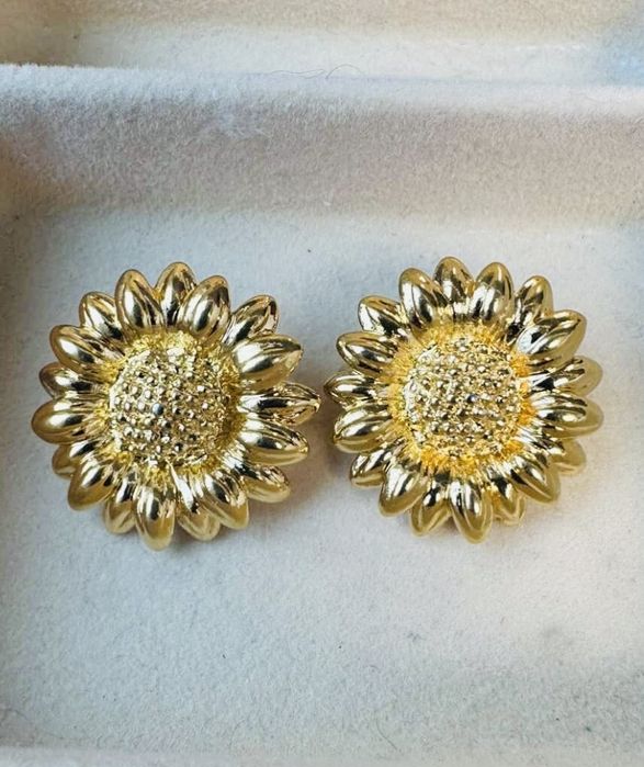 Вінтажні кліпси соняхи