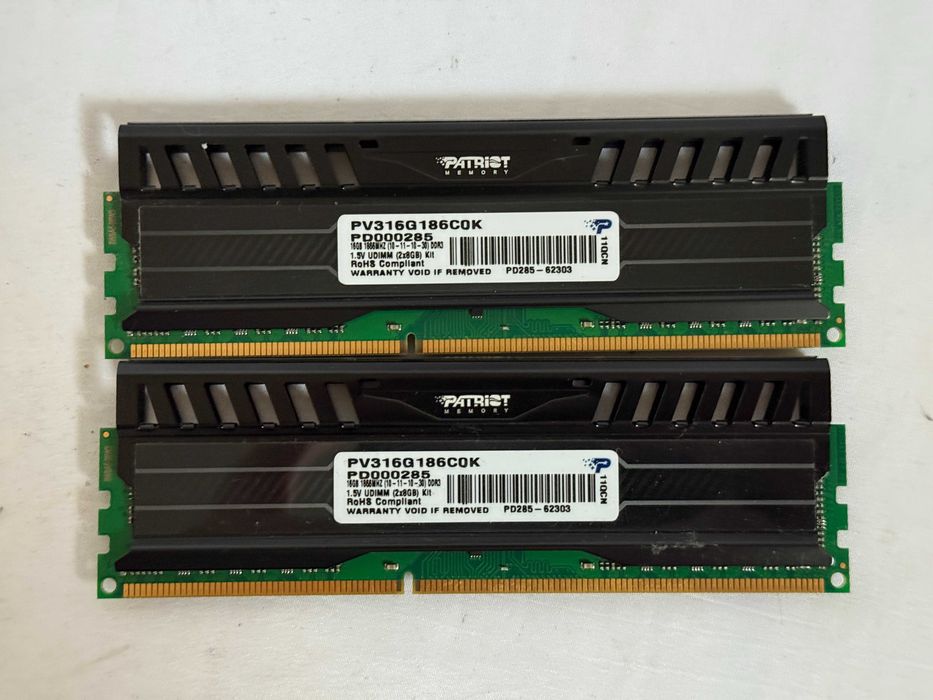 Pamięć RAM DDR3 Patriot Viper 2x8GB 16GB 1866MHz