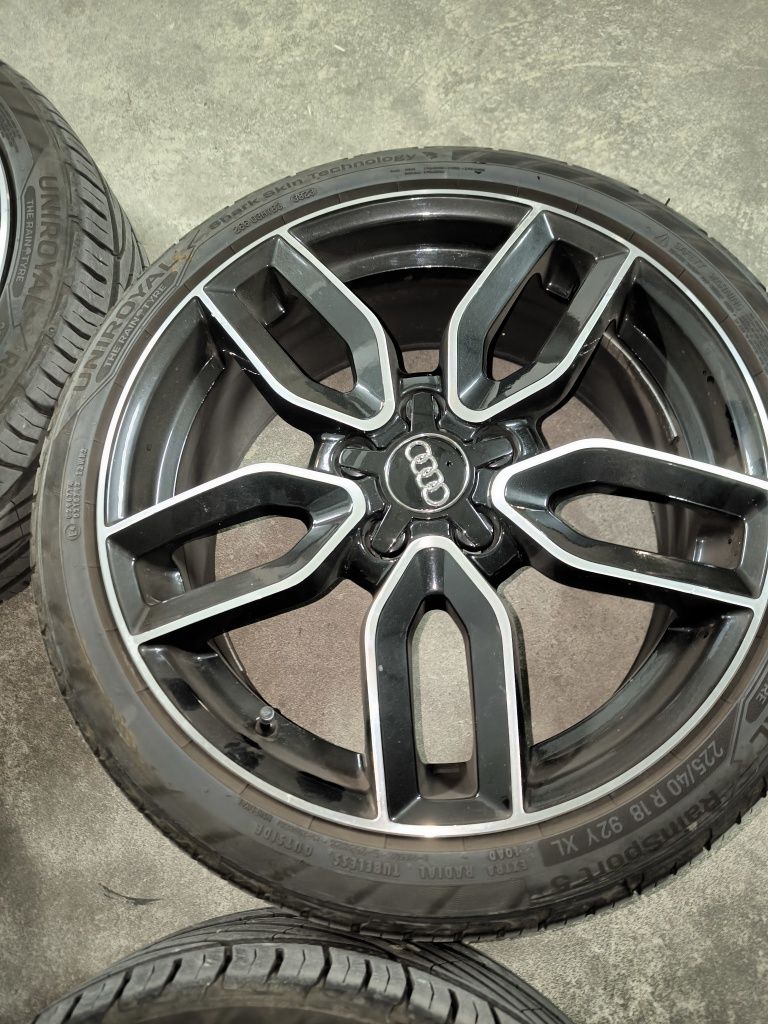 Jantes 18 5/112 com pneus Uniroyal