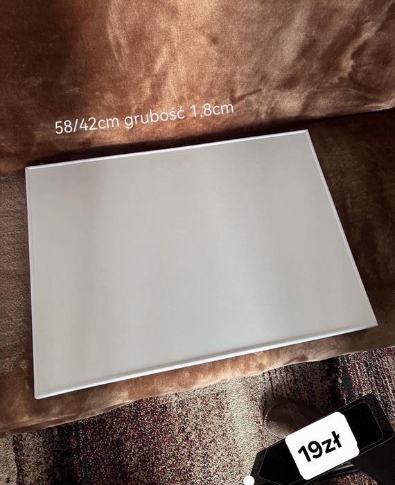 Blat biały roboczy na szafkę 58/42cm