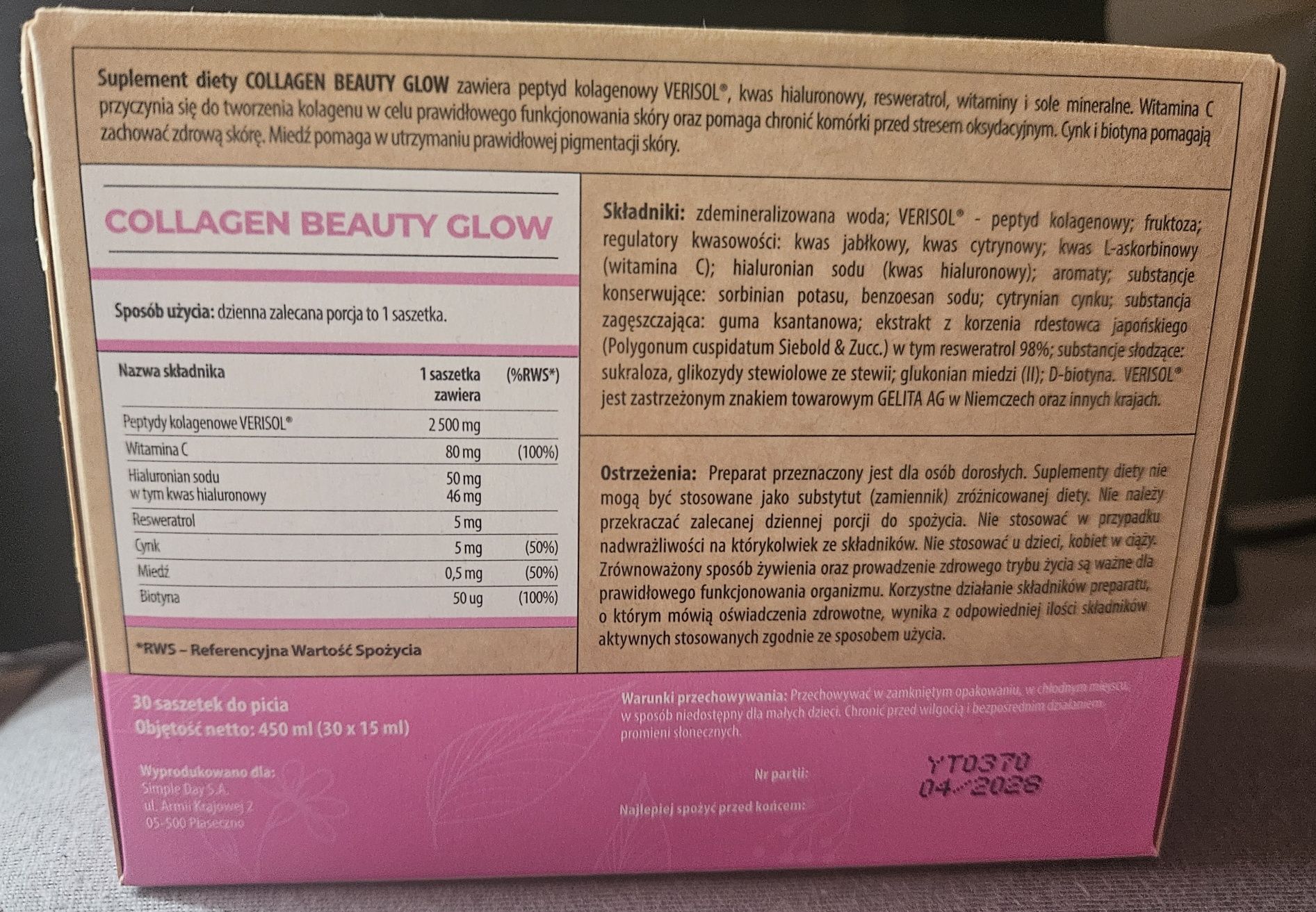 Collagen beauty glow Twój Cel To