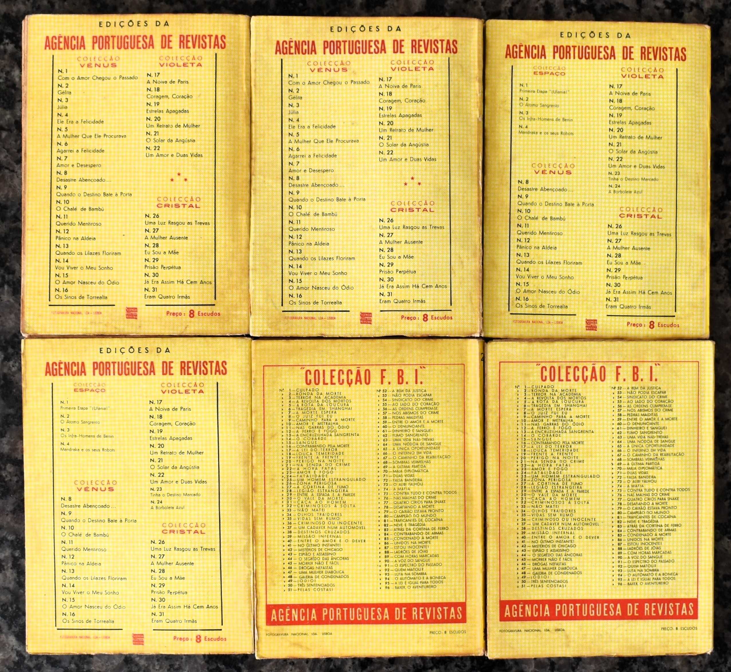 Lote de 35 livros "Colecção Negra" (Antiga/Vintage)