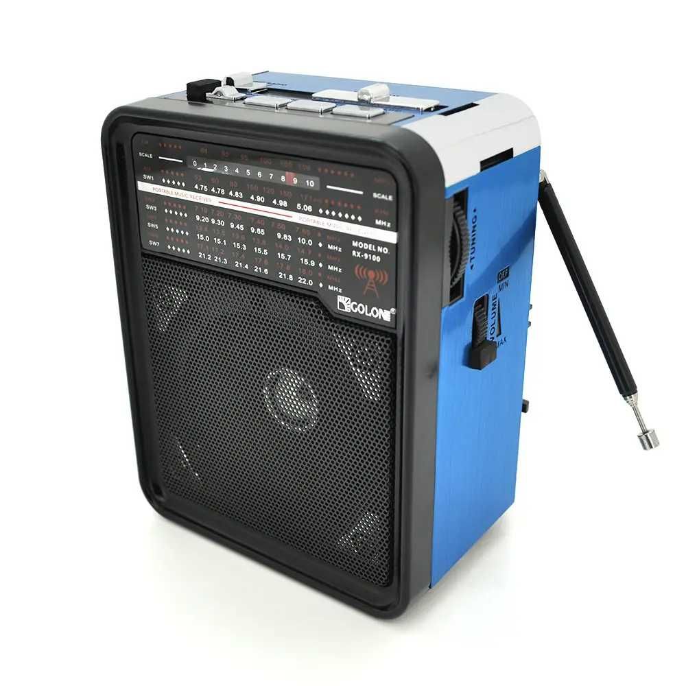 Радиоприемник GOLON RX9100, LED, 3W, AM/FM радио, Входы microSD, USB