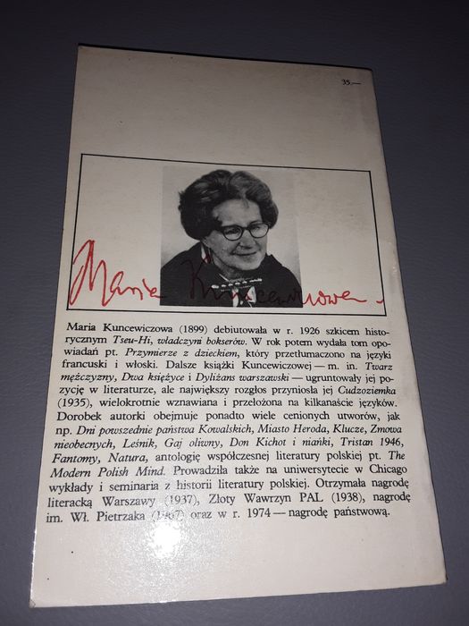 Fantomy Maria kuncewiczowa