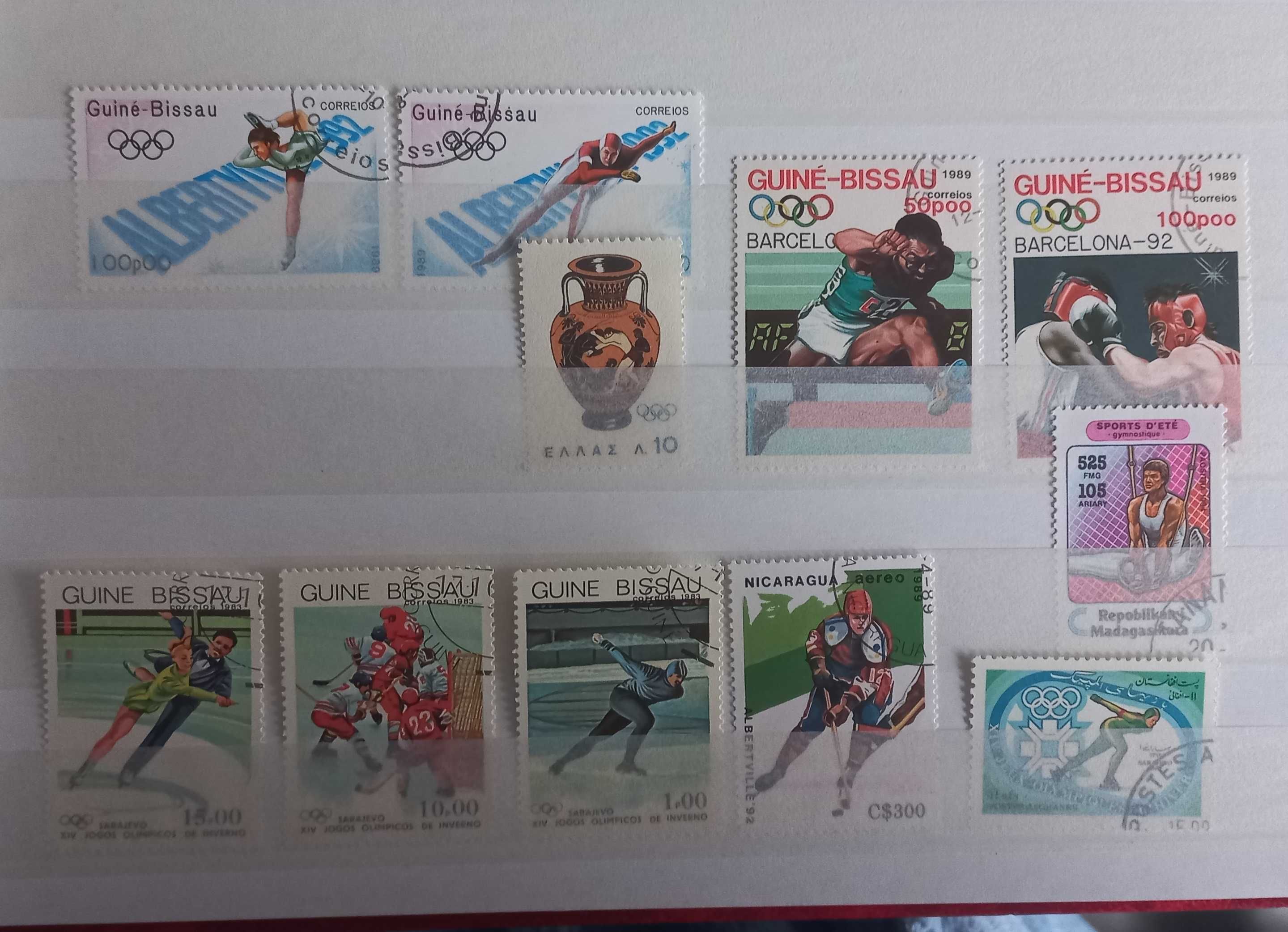 Znaczek pocztowy - Olimpiada - SPORT