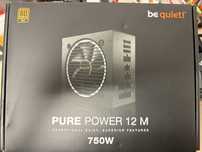 Zasilacz be quiet 750W Pure Power 12M 80 Plus Gold