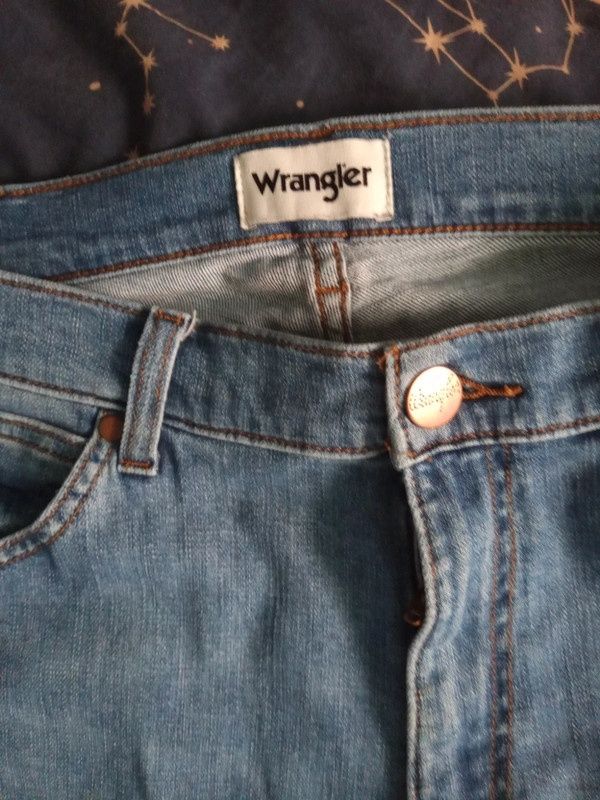 Wrangler jeansy męskie regular