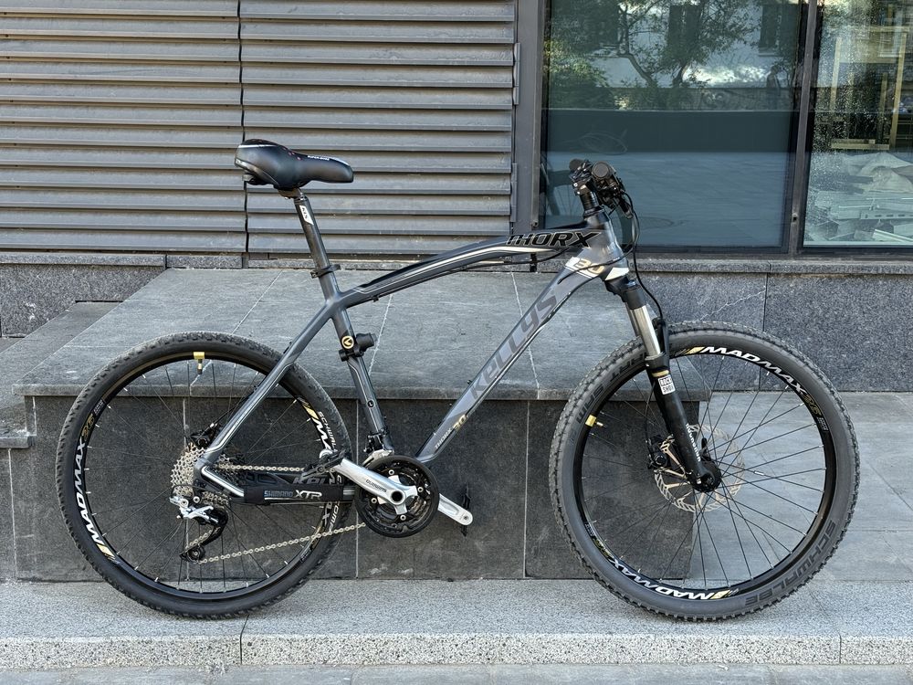 Kellys thorx 30 26" велосипед hardtail rockshox air deore