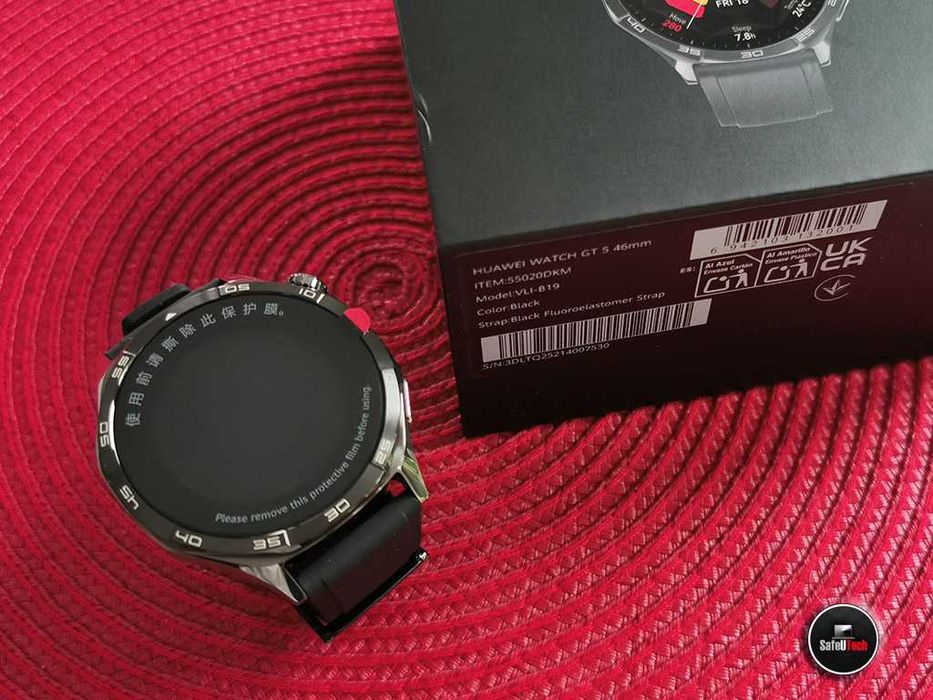 NOWY Smartwatch Huawei Watch GT5 46mm ACTIVE Sport - AMOLED GPS - GWAR