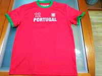 T-shirt de Portugal tamanho 10 anos