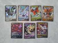 Cartas Pokemon V e GX em japonês Near Mint