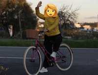 Bicicleta citadina de senhora