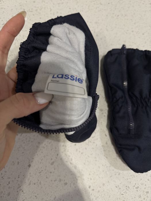 Краги рукавиці / варежки Lassie by Reima Колір чорний, р.0- на 1-1,5