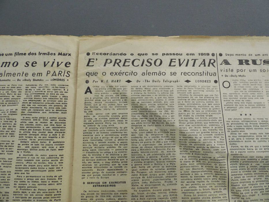 Semanário Vida Mundial - 7 de Julho de 1945