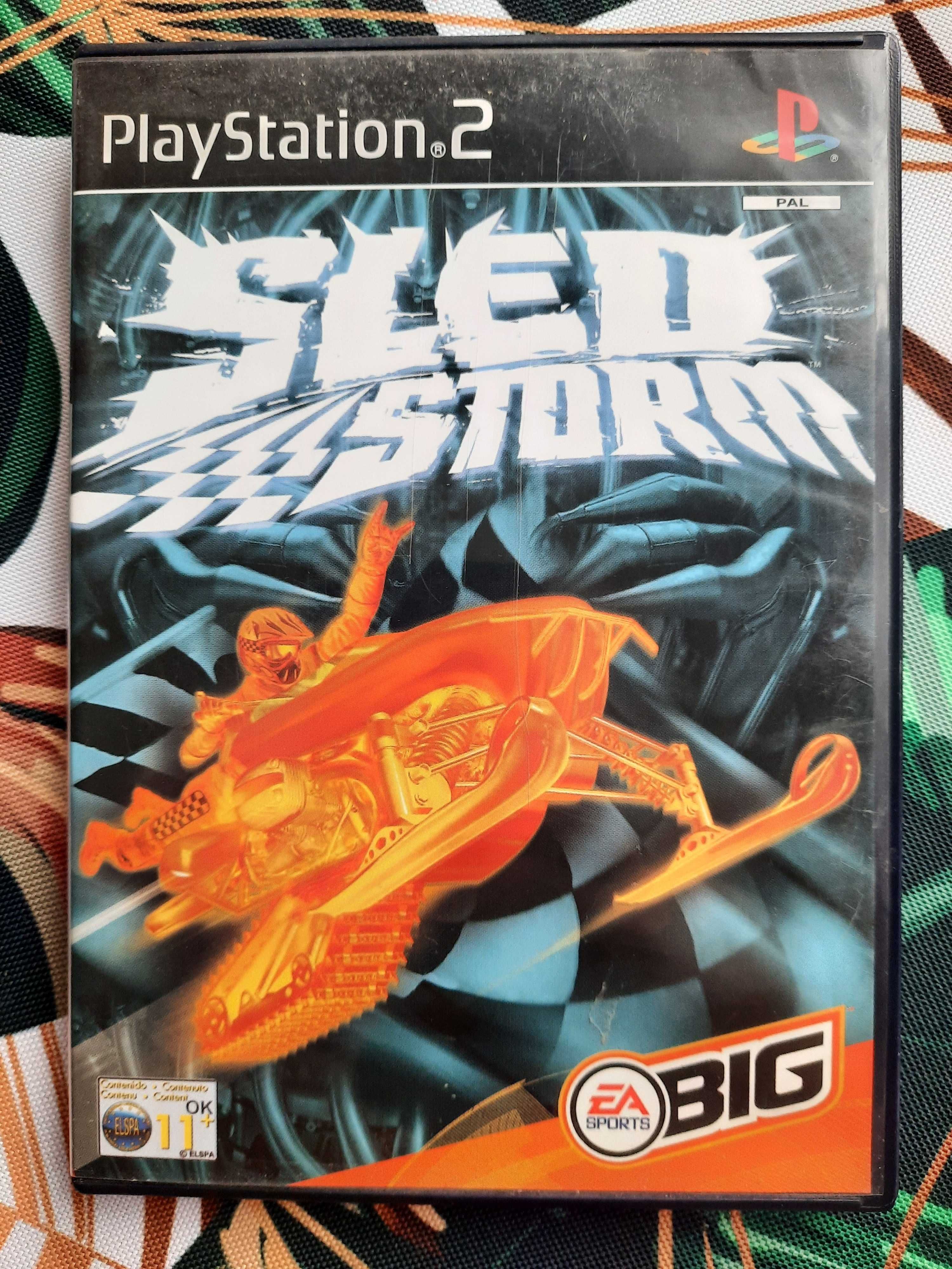 SLED STORM Polska PS2 Unikat