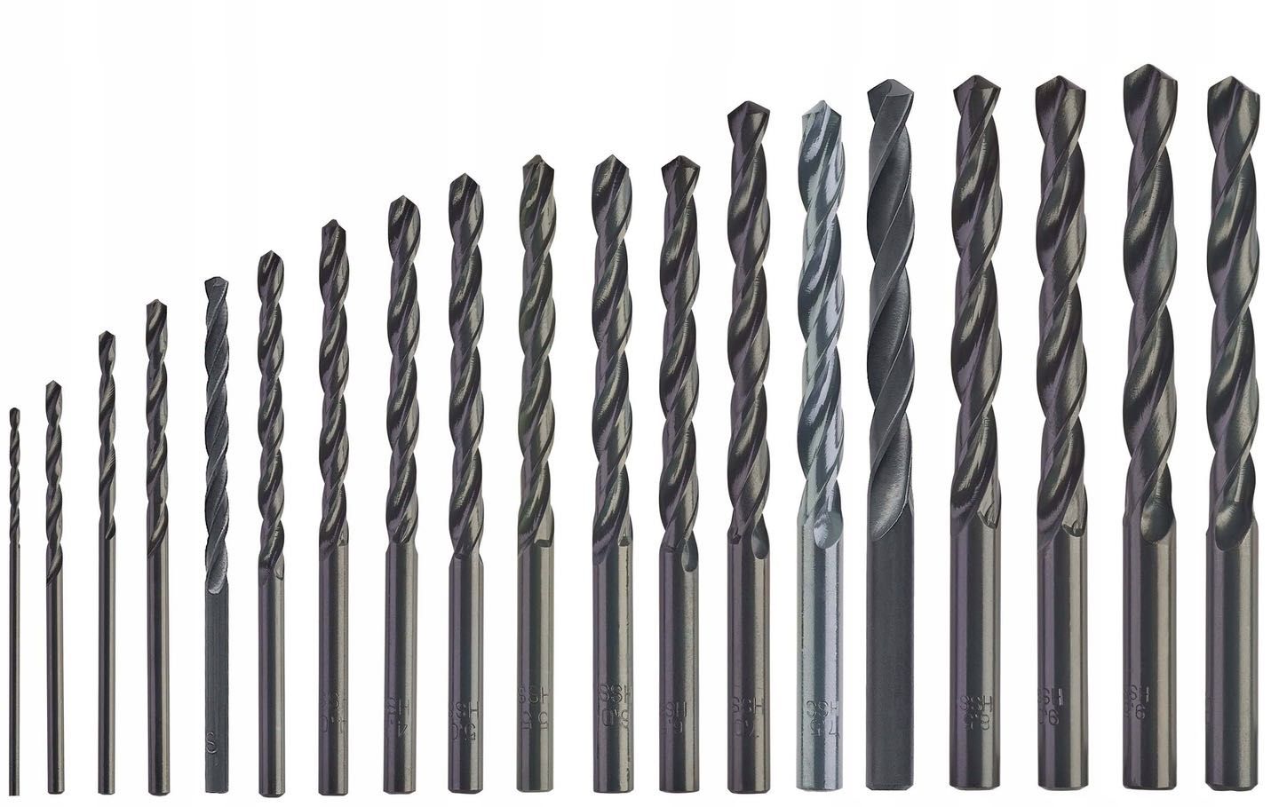 Zestaw wierteł MILWAUKEE do metalu stali HSS-R 1 - 13 mm 25 sztuk