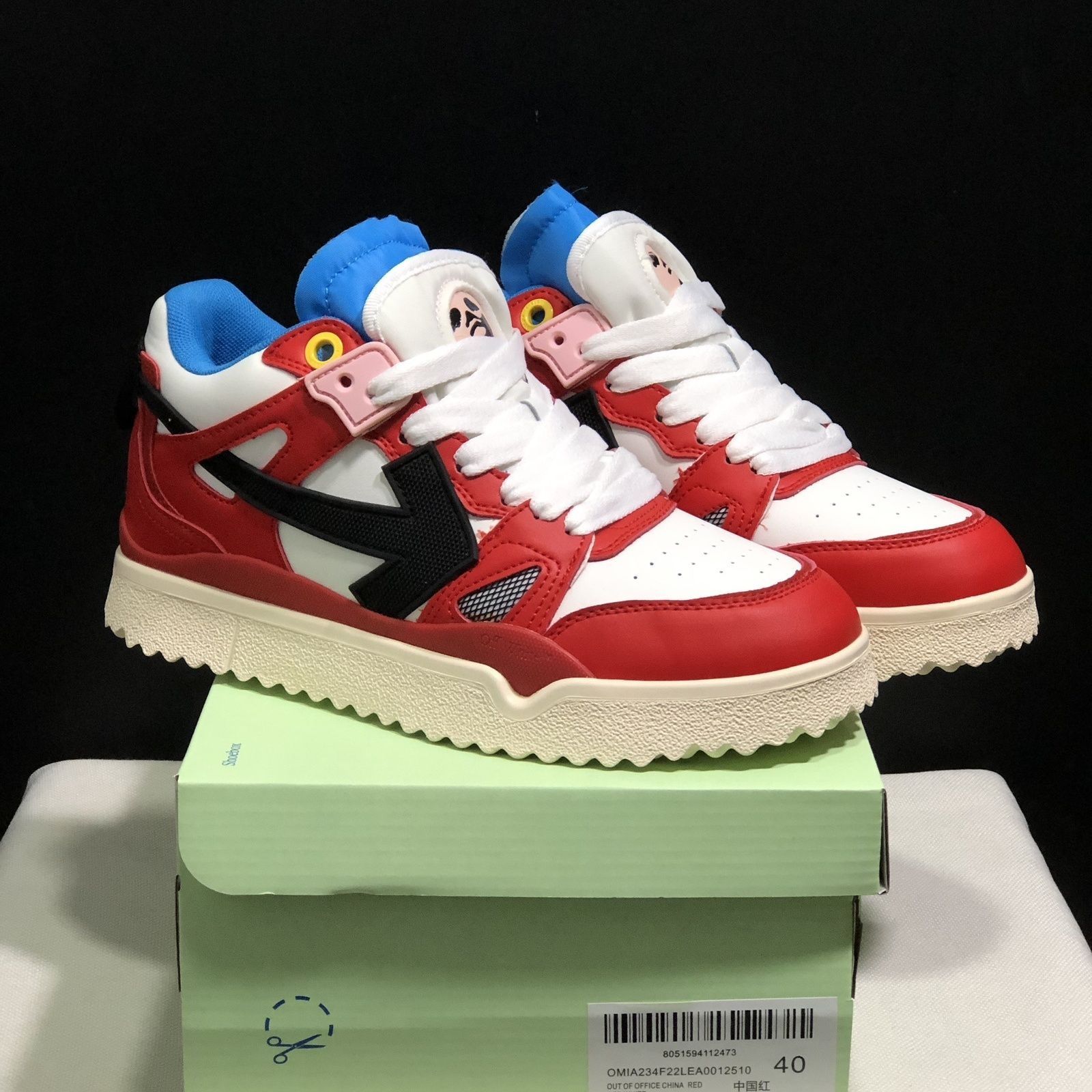 Кросівки офф вайт спанж/off white sponge shoes