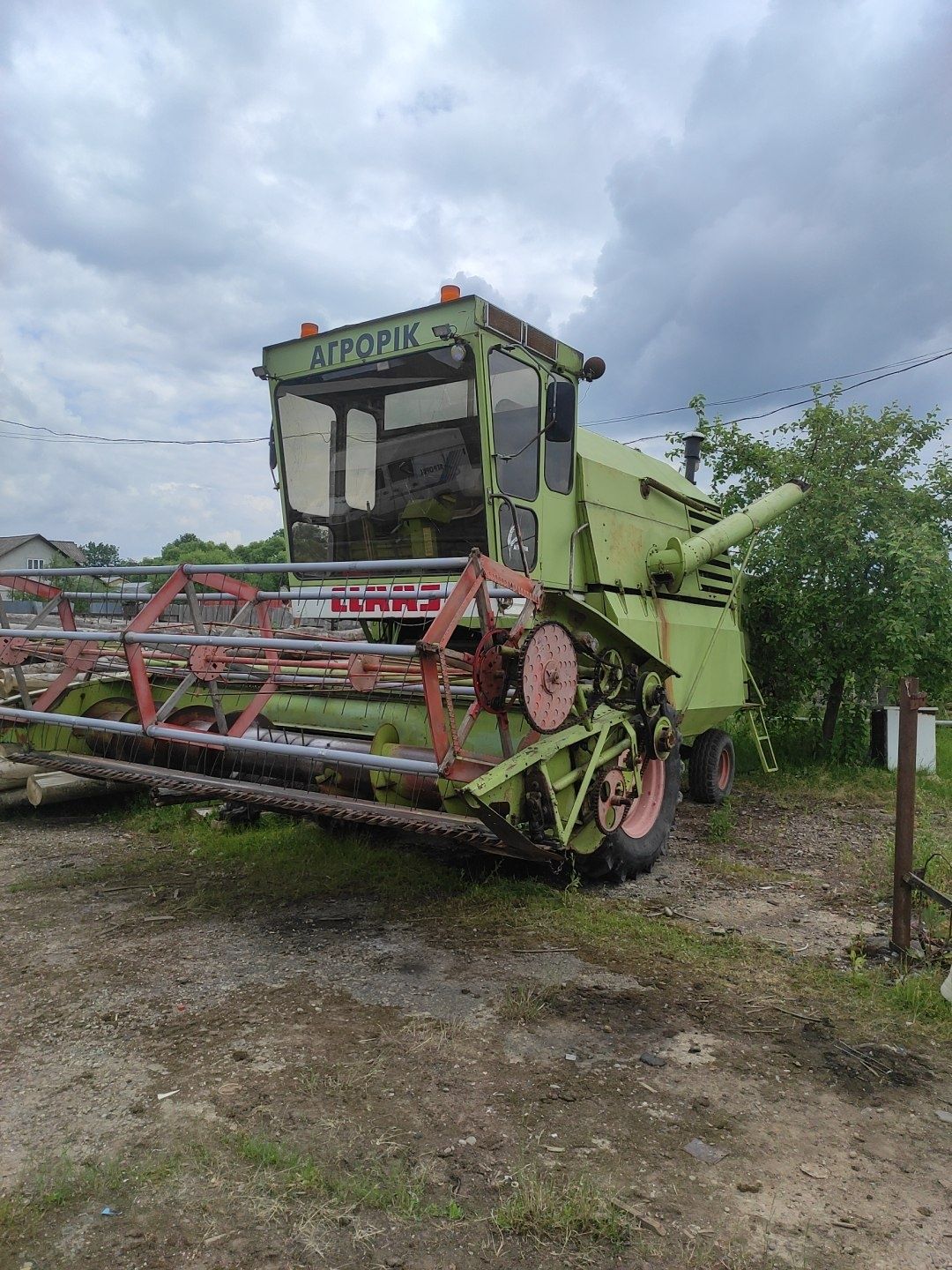 Комбайн Claas Mercator 75