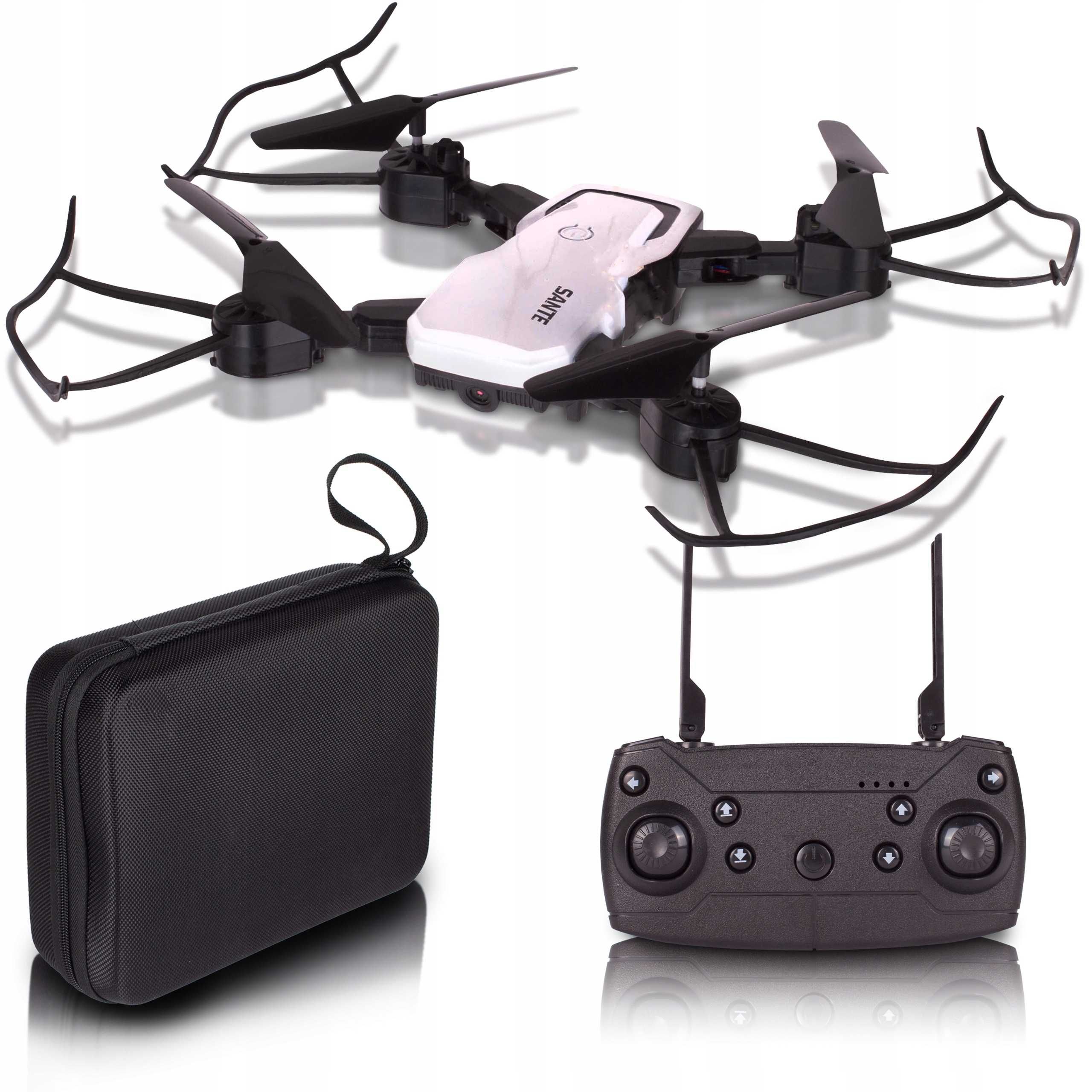 DRON Quadcopter 2,4 GHZ KAMERA Transmisja WIDEO HD Akumulator 3,7