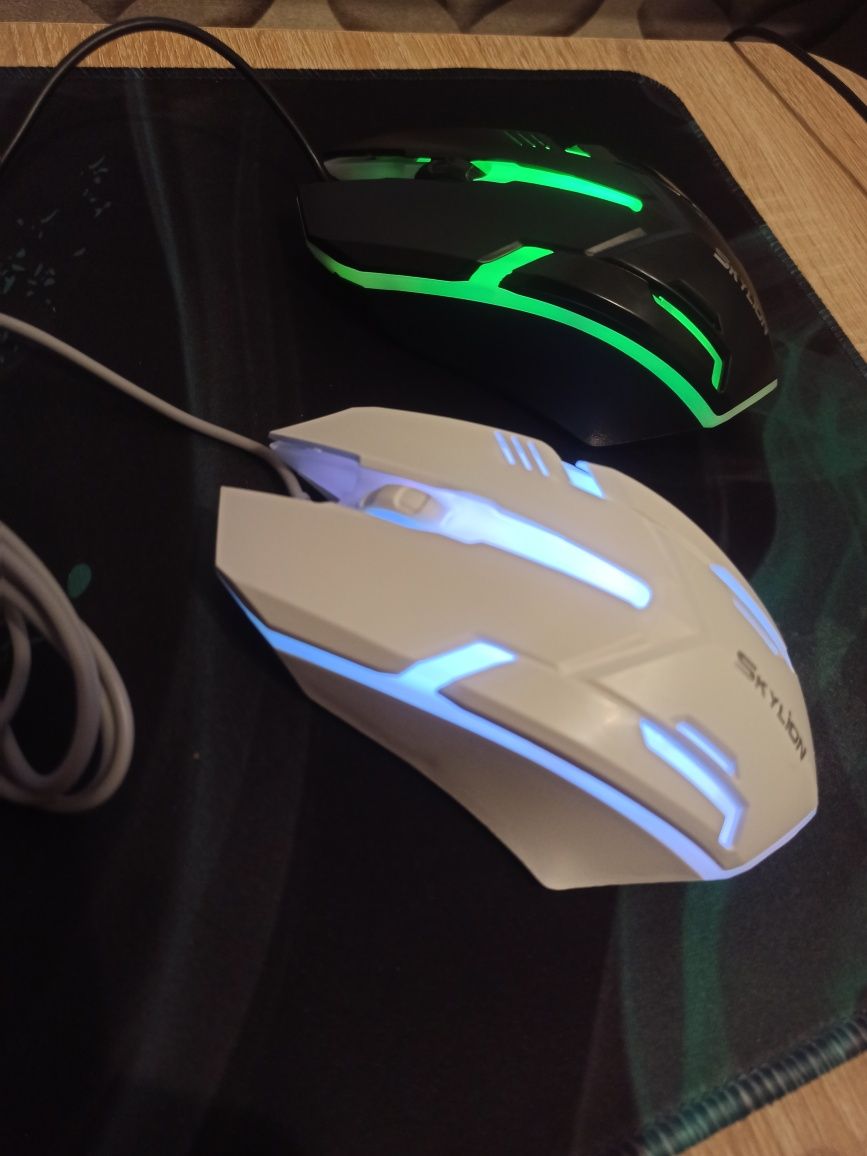 Геймерська ігрова мишка Skylion RGB ( игровая мышь) +подарок
