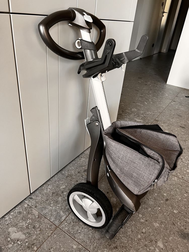 Stokke Xplory gondola spacerówka fotelik z baza, torba transportowa