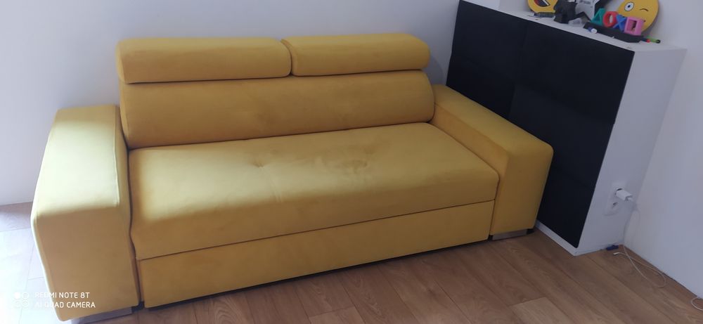 SOFA kolor żółty