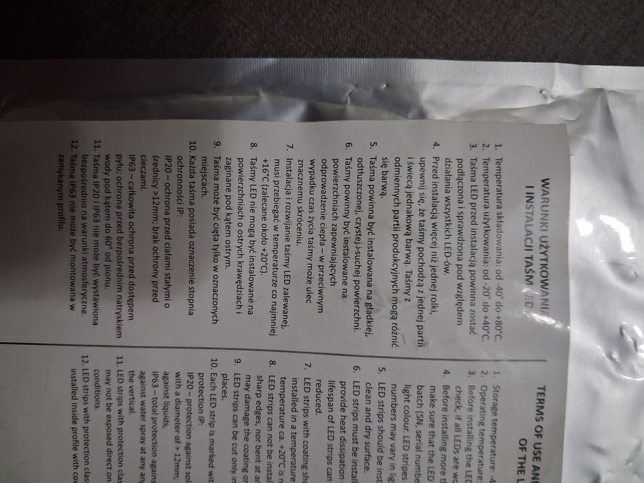 ** tasma led Nextec 5m PA015900 cirply bialy 12v 60x5050 *** Tanioo