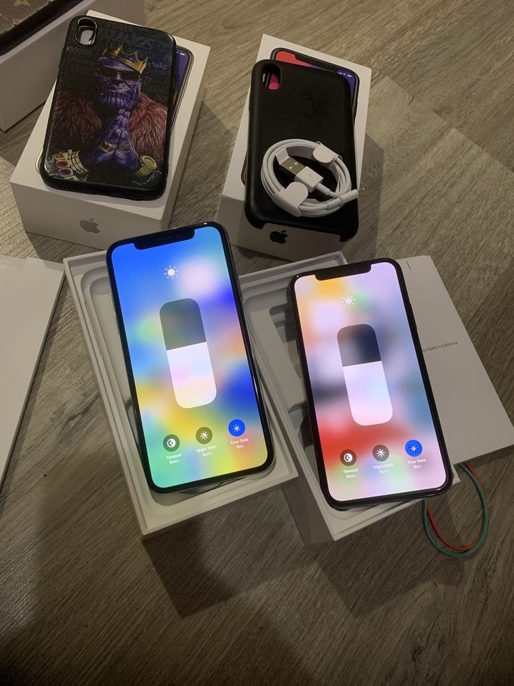 Iphone X 256 GB silver black