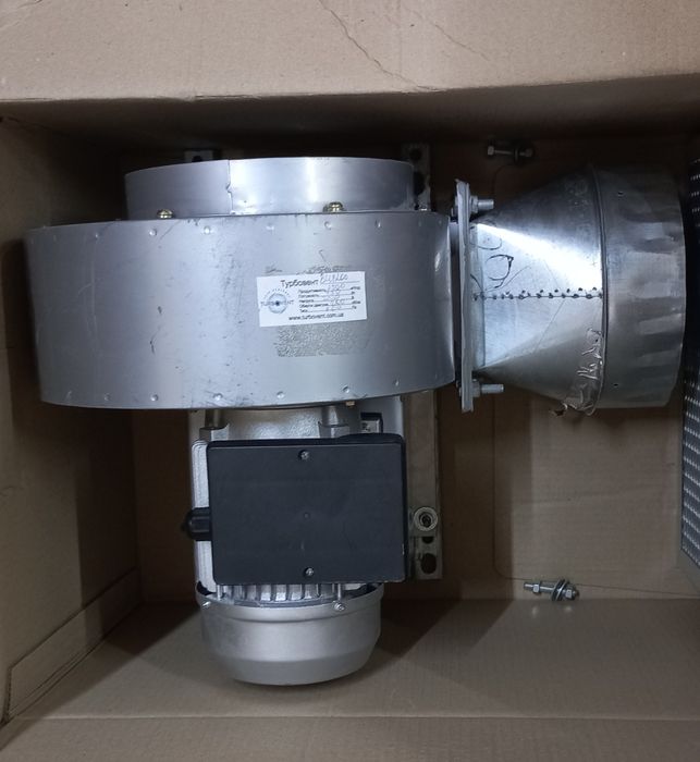 Вентилятор радиальный турбовент вцр 200 1f 230v