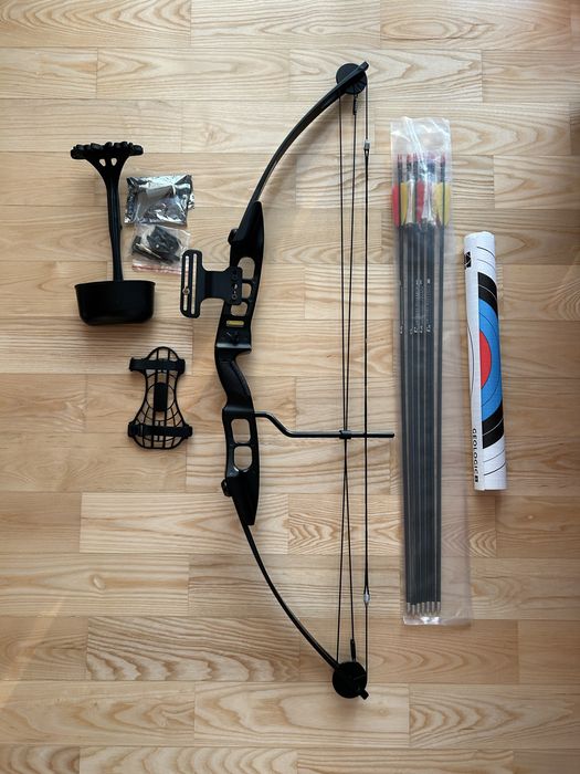 Łuk bloczkowy Poe Lang Ek 29" 55 LBS + AKCESORIA