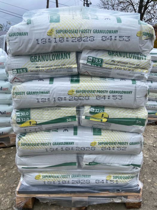 Superfosfat prosty P(CaS) 19-(20-32) worki 50kg