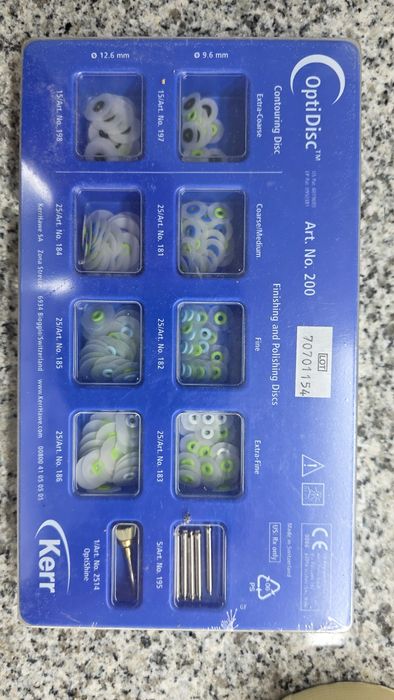 Discos polimento e finalização  Optidisc Kerr Dental