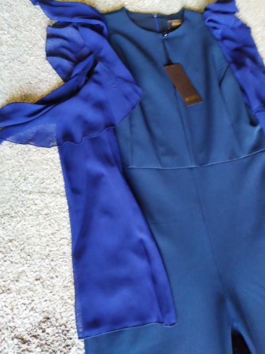 Macacão azul marinho da  marca Scripta
