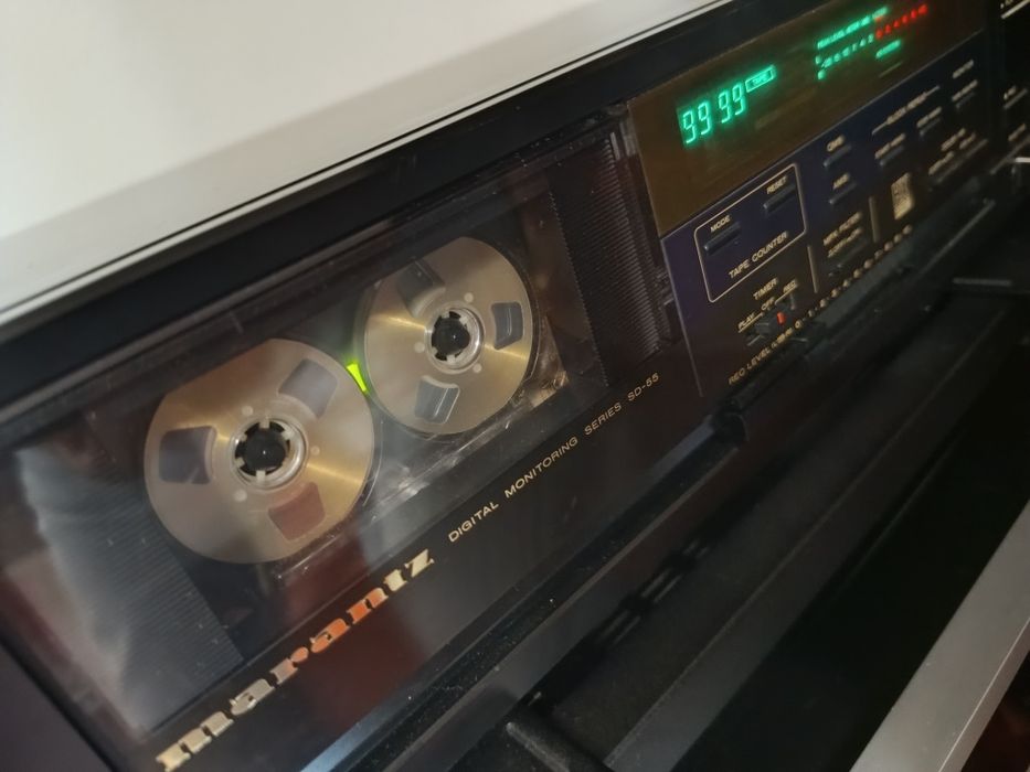 Marantz SD-55 - deck 3 cabeças "RARO" Vintage Golden Áudio