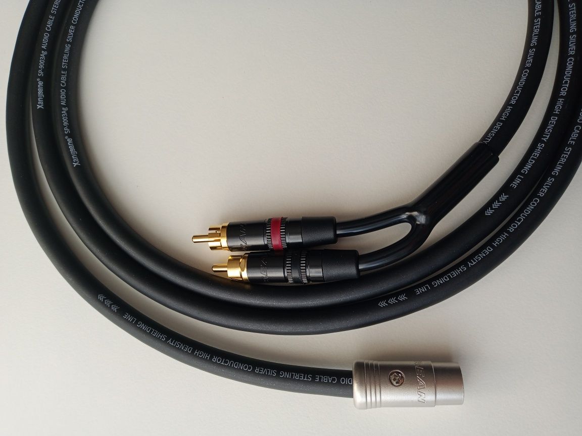 Xangsane SP-9003Ag 2m 5din - 2rca czyste srebro REAN