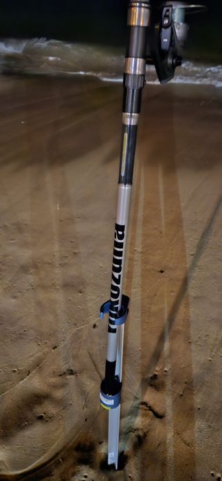 Cana de pesca YOKOZUNA 4.20m surfcasting com suporte adaptável