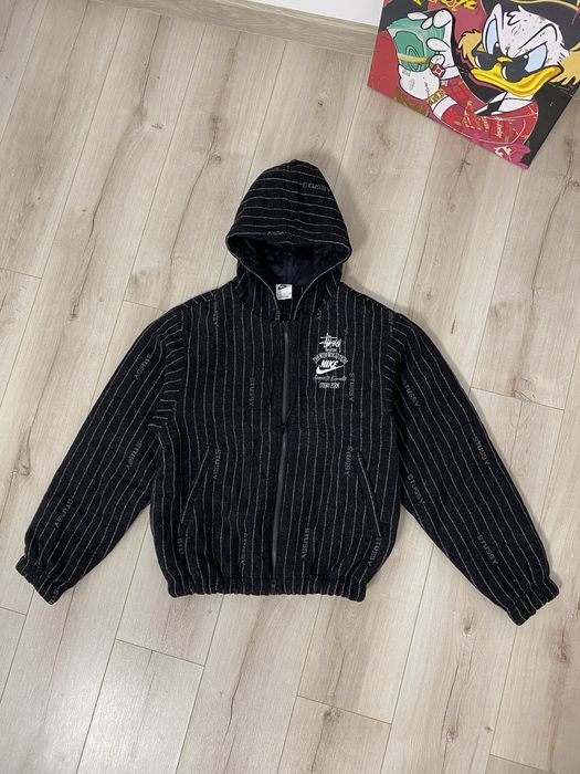 Куртка Nike x Stussy чоловіча нова оригінал бомбер унісекс найк стусі