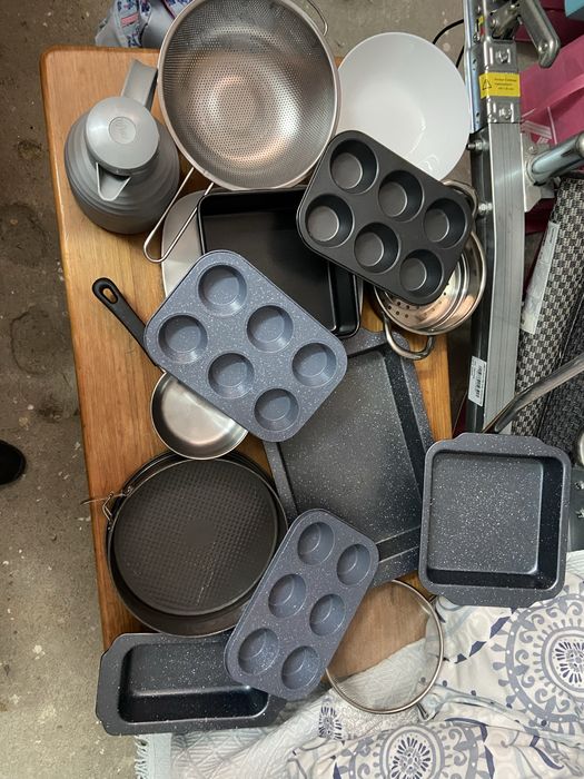 Formas variadas e tabuleiros tudo novo