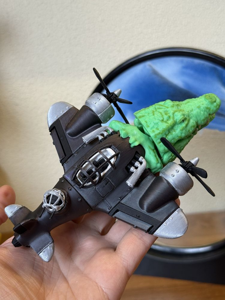 Бомбардиро Крокодило фігурка, іграшка, bombardiro crocodilo