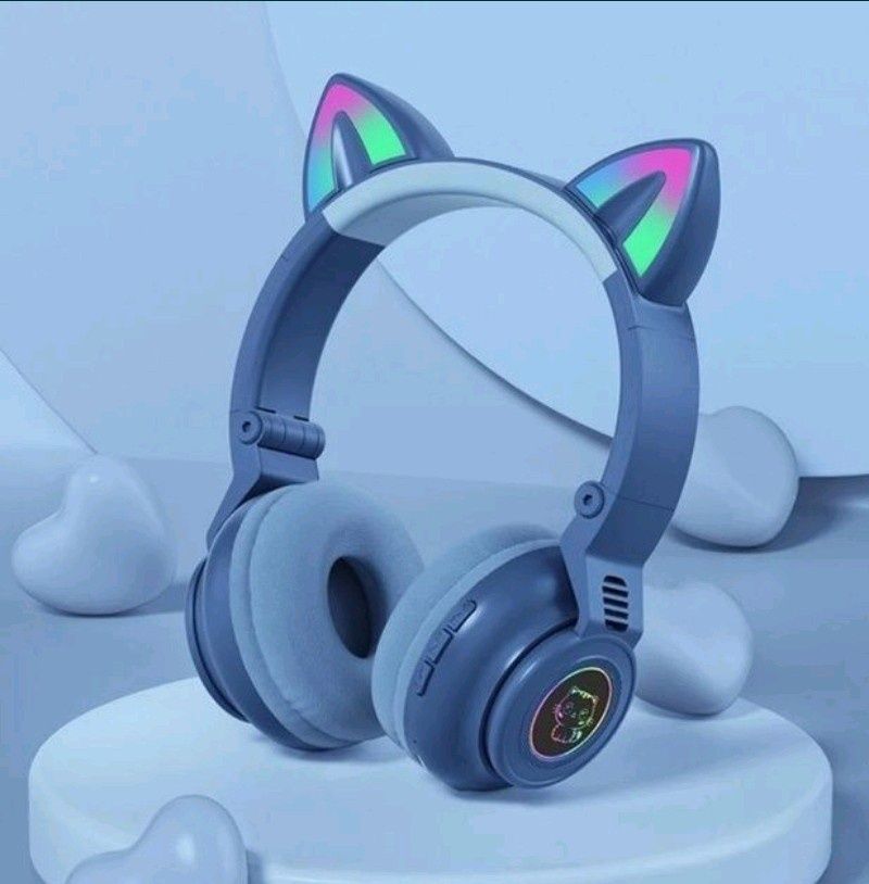 Беспроводные Bluetooth наушники Кошачьи ушки STN-26 Cat Ear